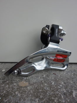 Very rare braze-on version Shimano Deore XT front mech