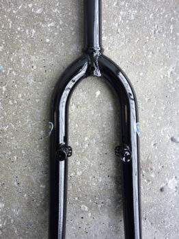 Tange of Japan steel fork for 26" wheels and cantilever brakes