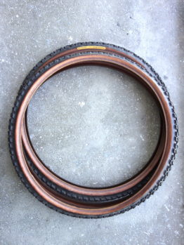 NOS Continental 26" x 2.0" classic MTB brown wall tyres