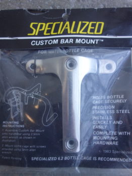 Specialized 1980s Custom bar mount for water bottle cage