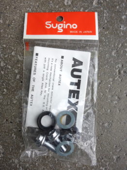 NOS Sugino Autex self-extracting crank bolts