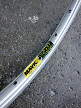 Mavic 230 SBP 26" mountain bike rims with 28 holes