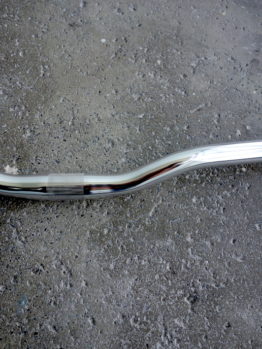 25.4 riser bar with 30mm of rise 610mm long silver