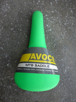 Avocet Racing Saddle for MTB in neon green