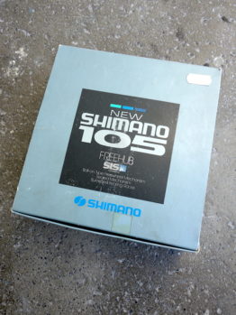Shimano 105 HG UG hub set with cassette