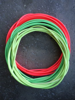 Neon brake outer cable