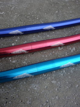 Fred Salmon Handlebars - Red, Blue, Turquoise