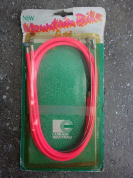 Casiraghi MTB neon brake cable sets