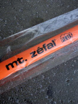 Mt Zefal Plus MTB frame fit pump - neon orange