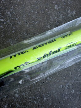 Mt Zefal Plus MTB frame fit pump - neon yellow