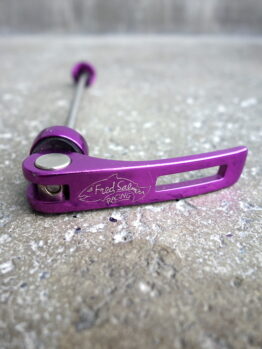 Fred Salmon quick release skewers - Purple