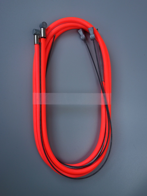 Kit Cavi Freno MTB Casiraghi Arancione Neon - Nuovo Stock Italiano - Foto 3