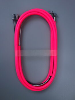 Casiraghi MTB brake cable sets – Neon pink