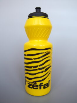 Mt. Zefal Zebra stripe large water bottle – Yellow