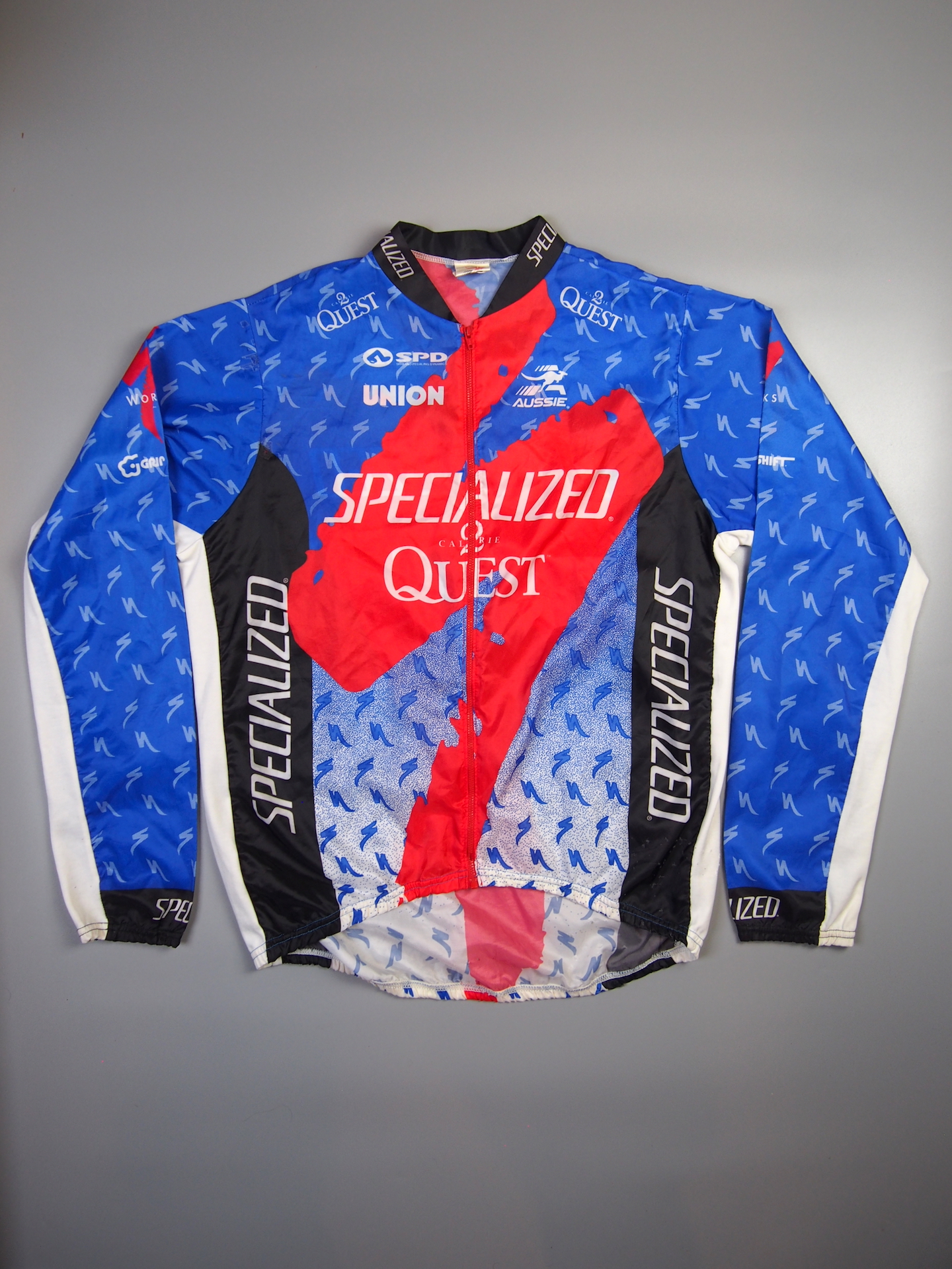 Specialized S Works Quest Team Jacket – Blue, Red, Black & White