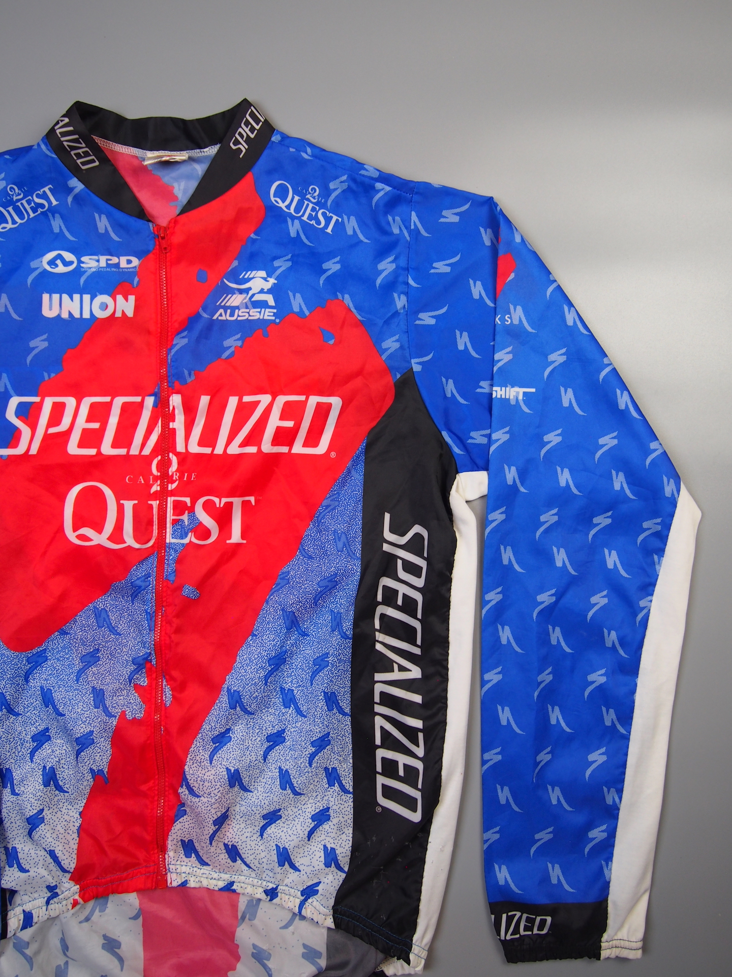 Specialized S Works Quest Team Jacket – Blue, Red, Black & White
