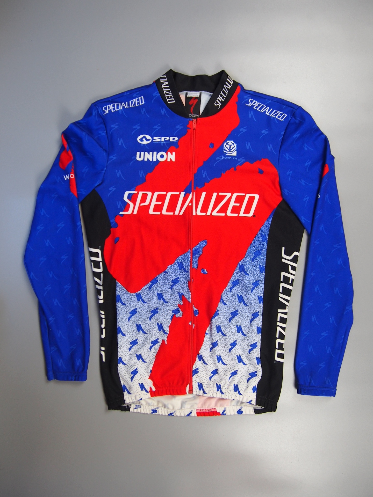 Specialized S-Works long sleeve jersey – Blue, Red, Black & White