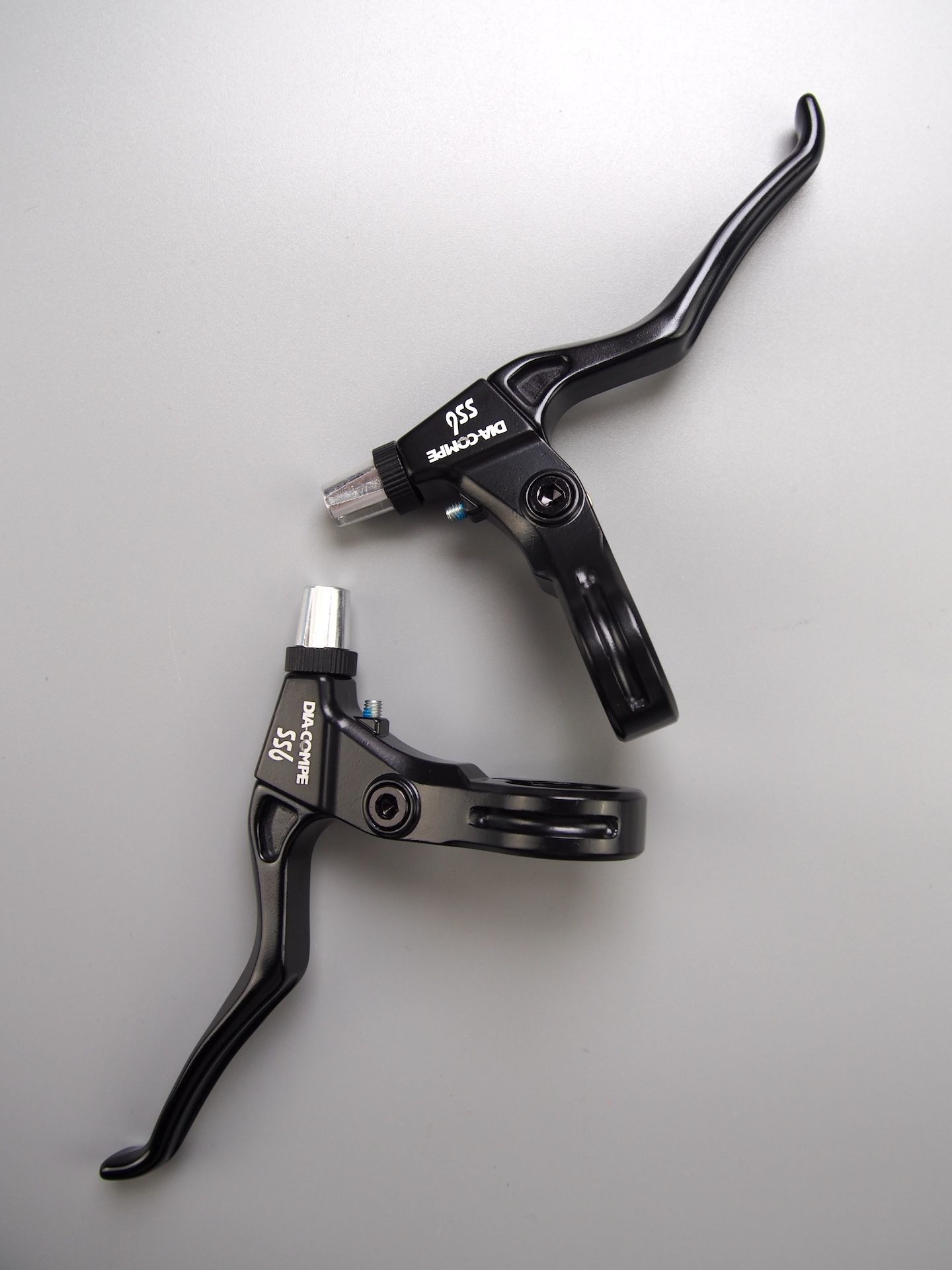 Dia-Compe SS-6 cantilever brake levers – Black