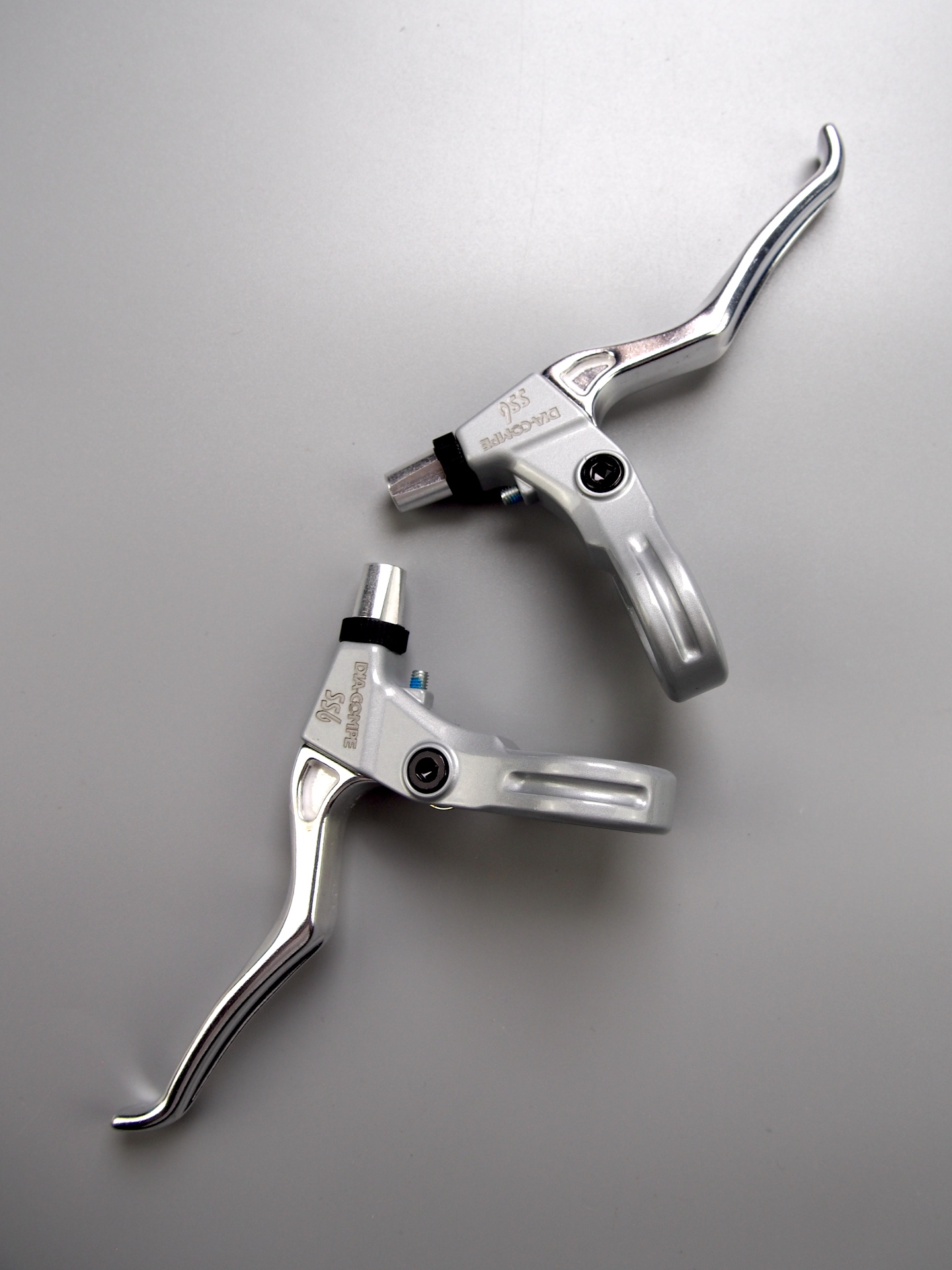 Dia-Compe SS-6 cantilever brake levers – Silver