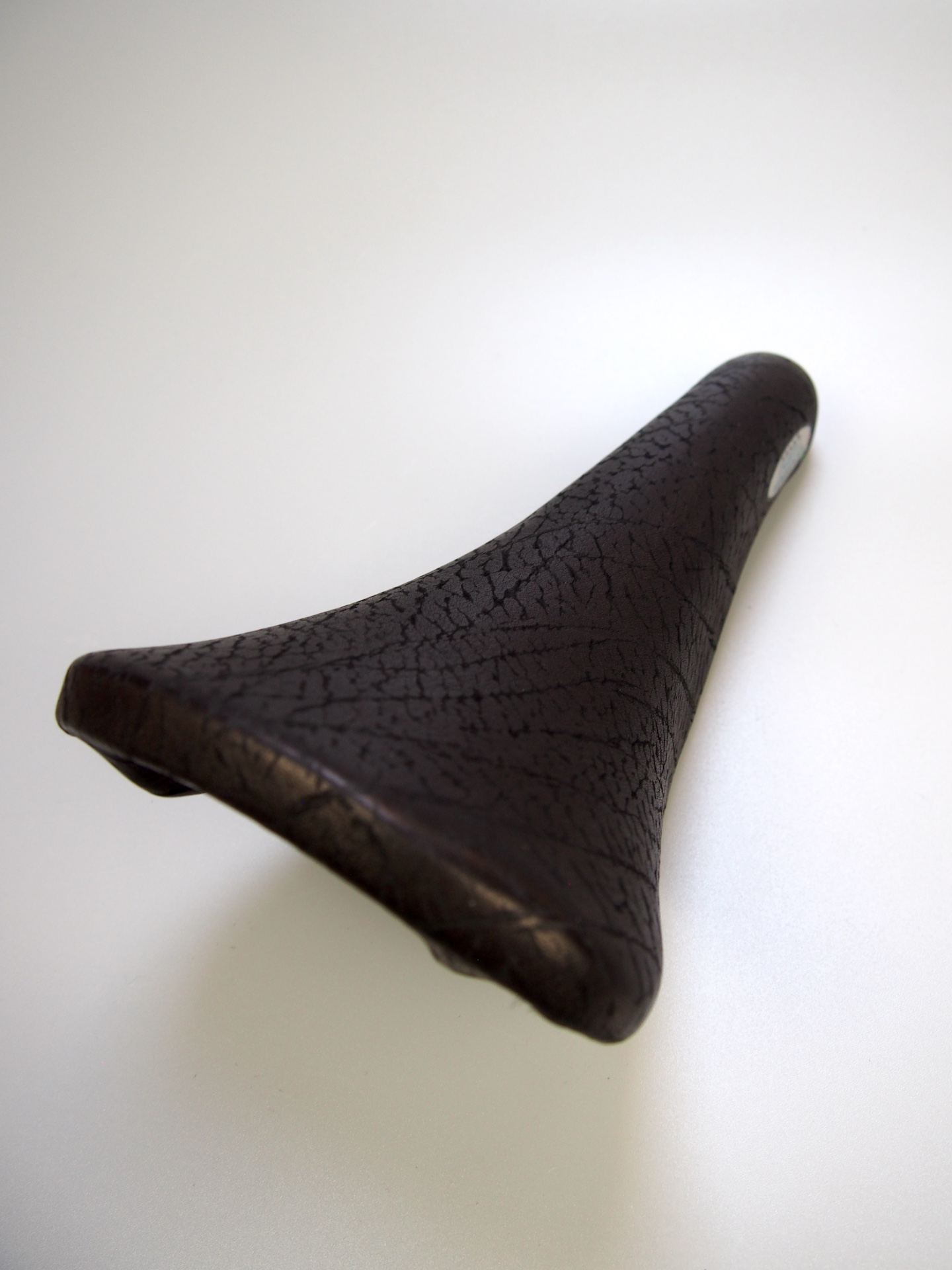Selle San Marco Concor Junior Cuir Noir - Vintage - Vélo Course / Cyclotourisme