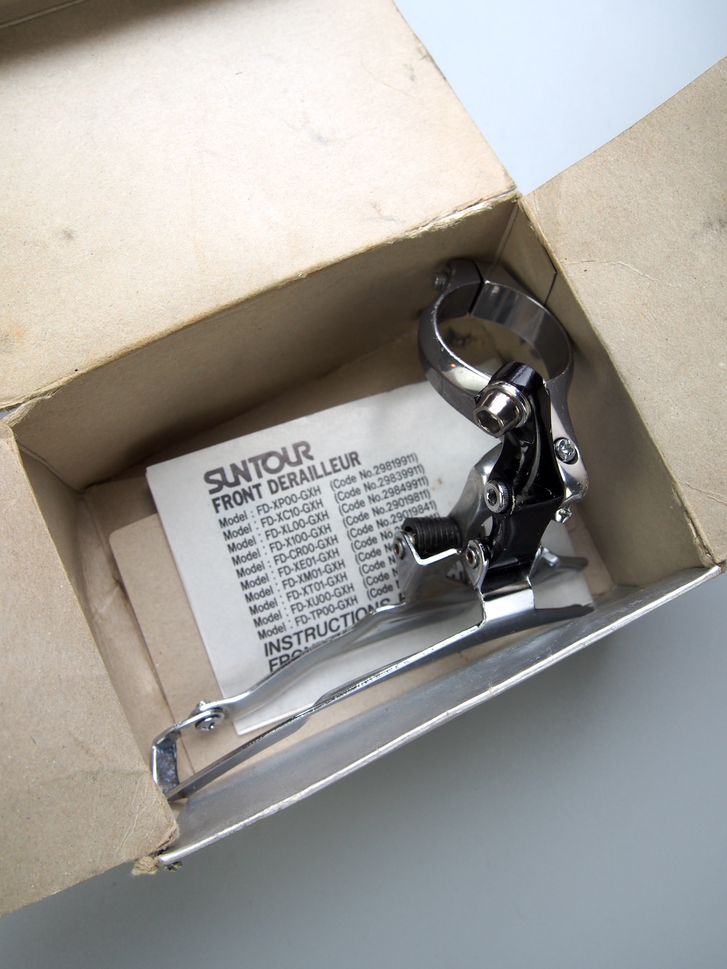 Suntour XC Pro front mech – FD-XP01-GXH II