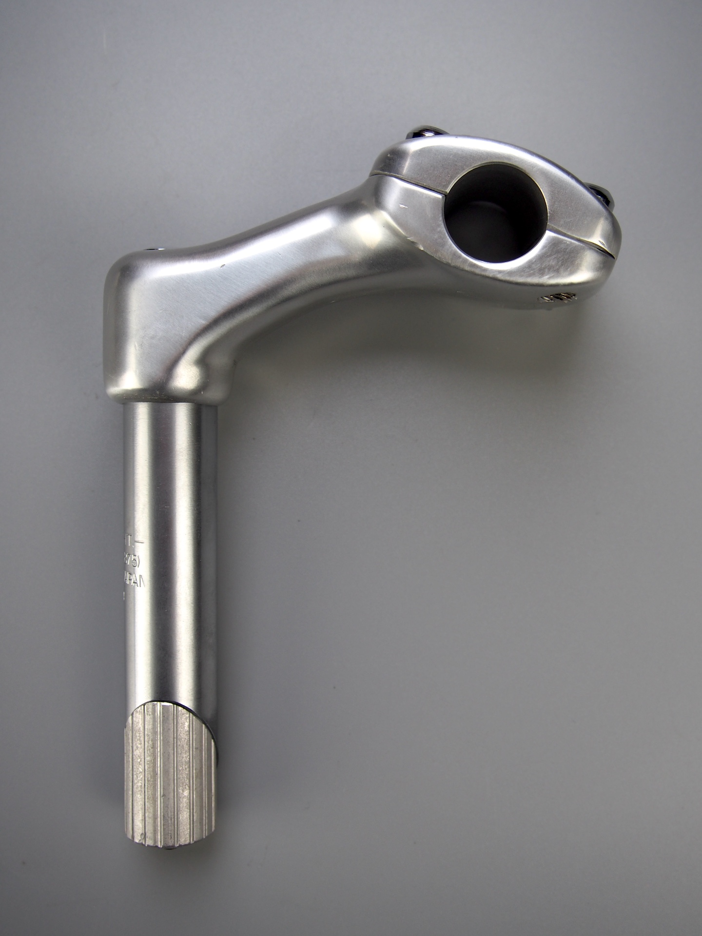 Nitto MT-1 'Golf Club' quill stem – 1″ x 80 mm Silver