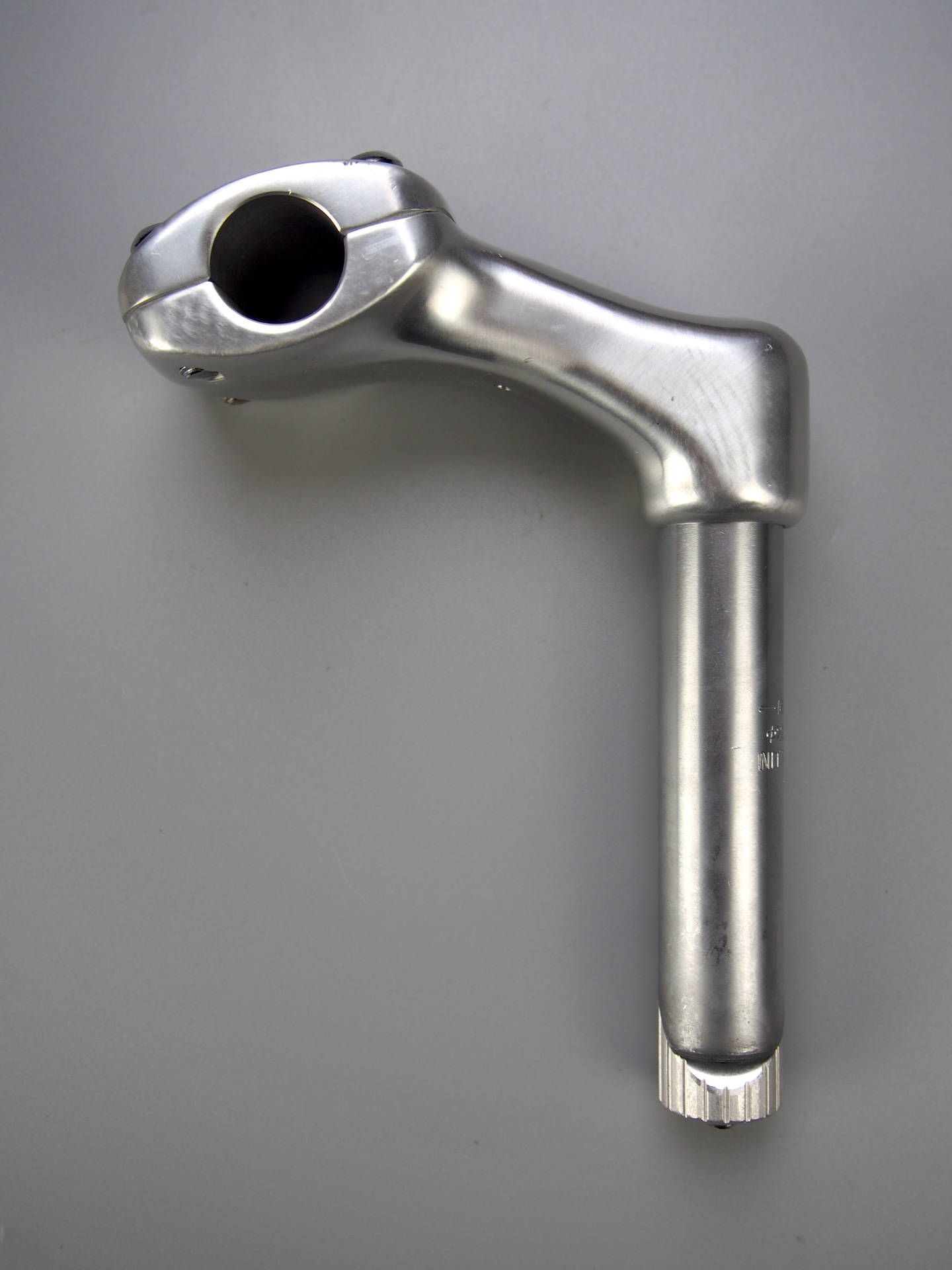 Nitto MT-1 'Golf Club' quill stem – 1″ x 80 mm Silver