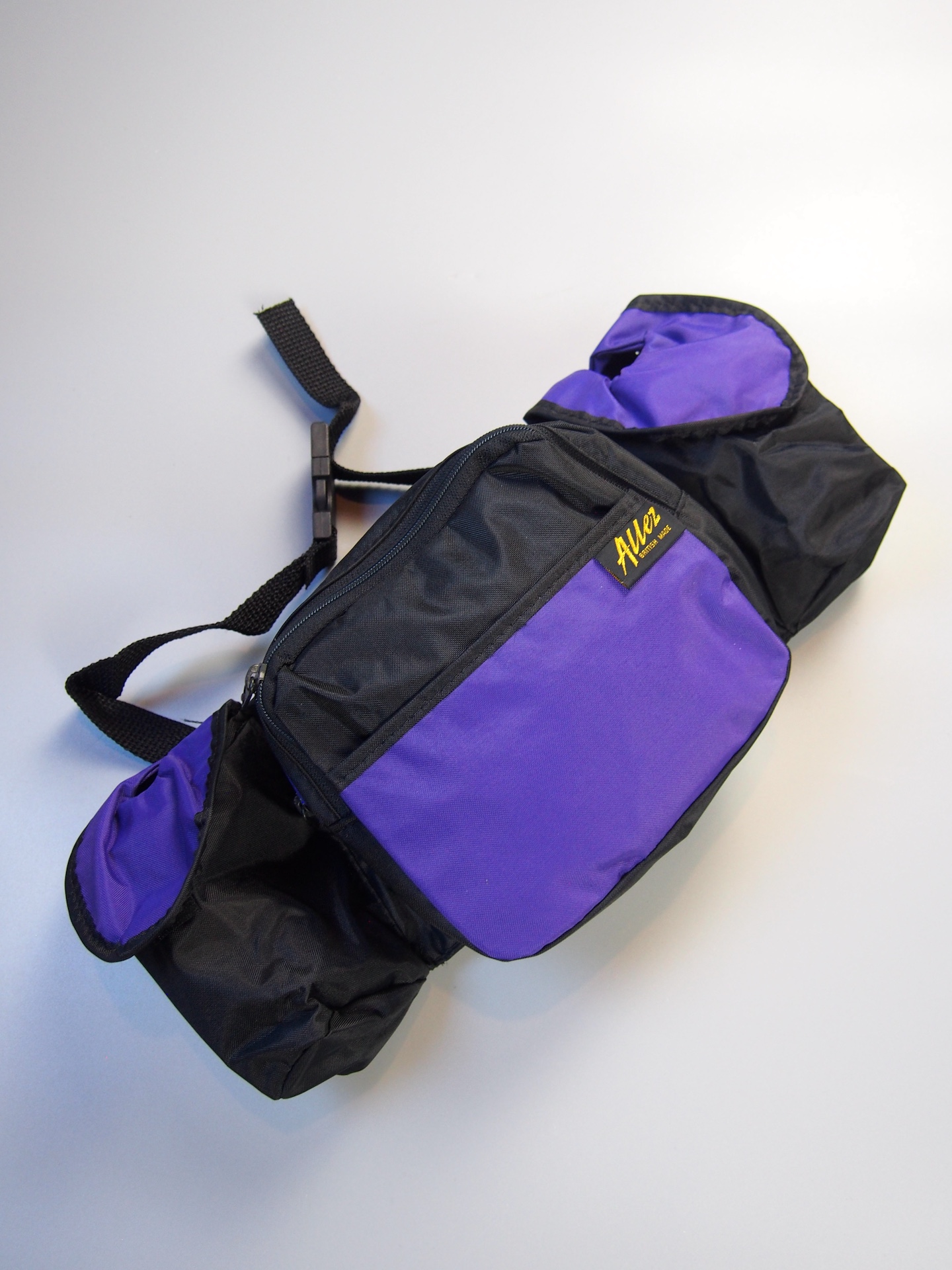 Allez Combi Pack bum bag – Black / Purple 2 Allez Combi Pack bum bag – Black / Purple