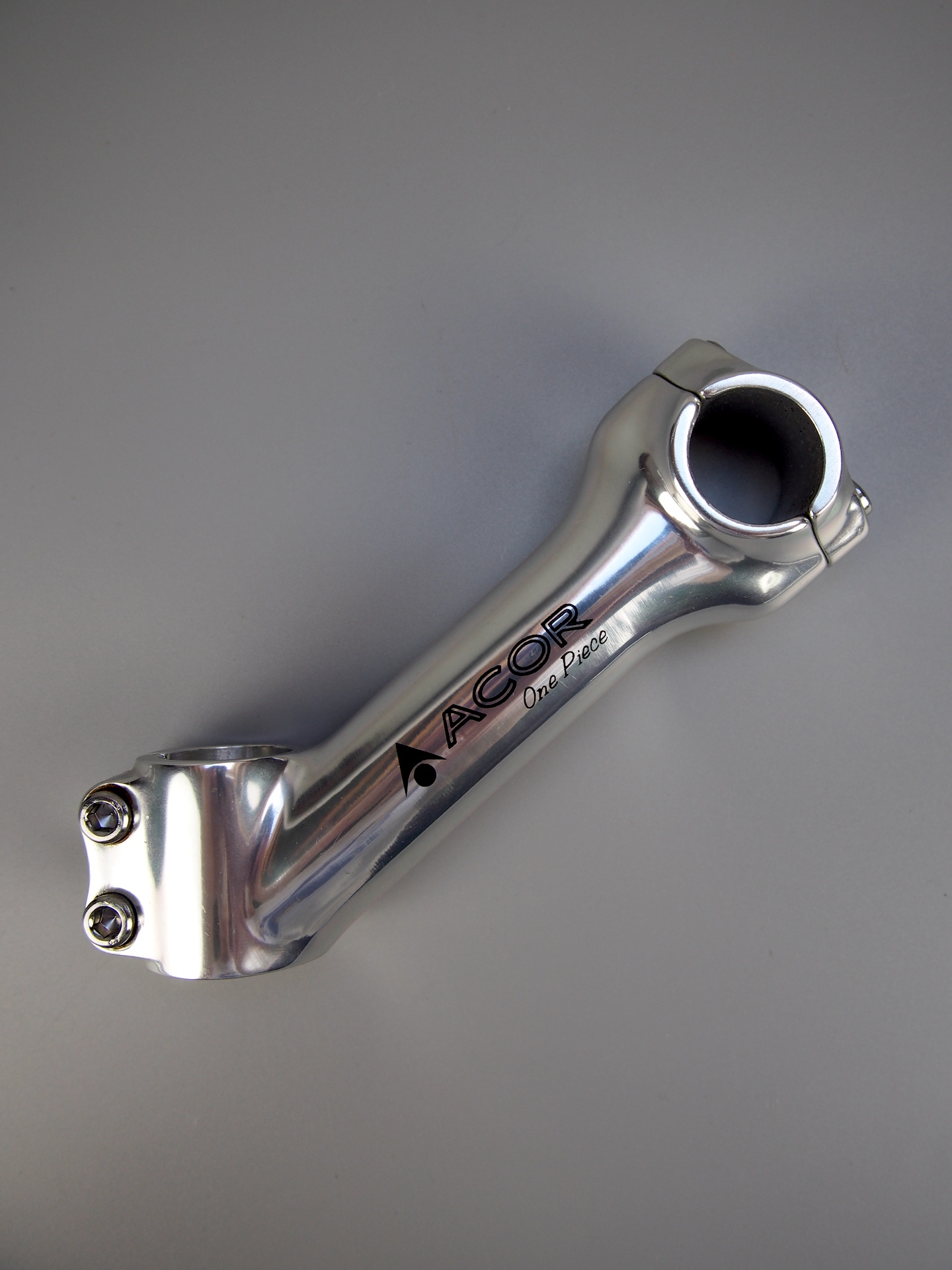 Acor One Piece high-rise ahead stem – 1" x 125mm – Silver 1 Acor One Piece high-rise ahead stem – 1" x 125mm – Silver