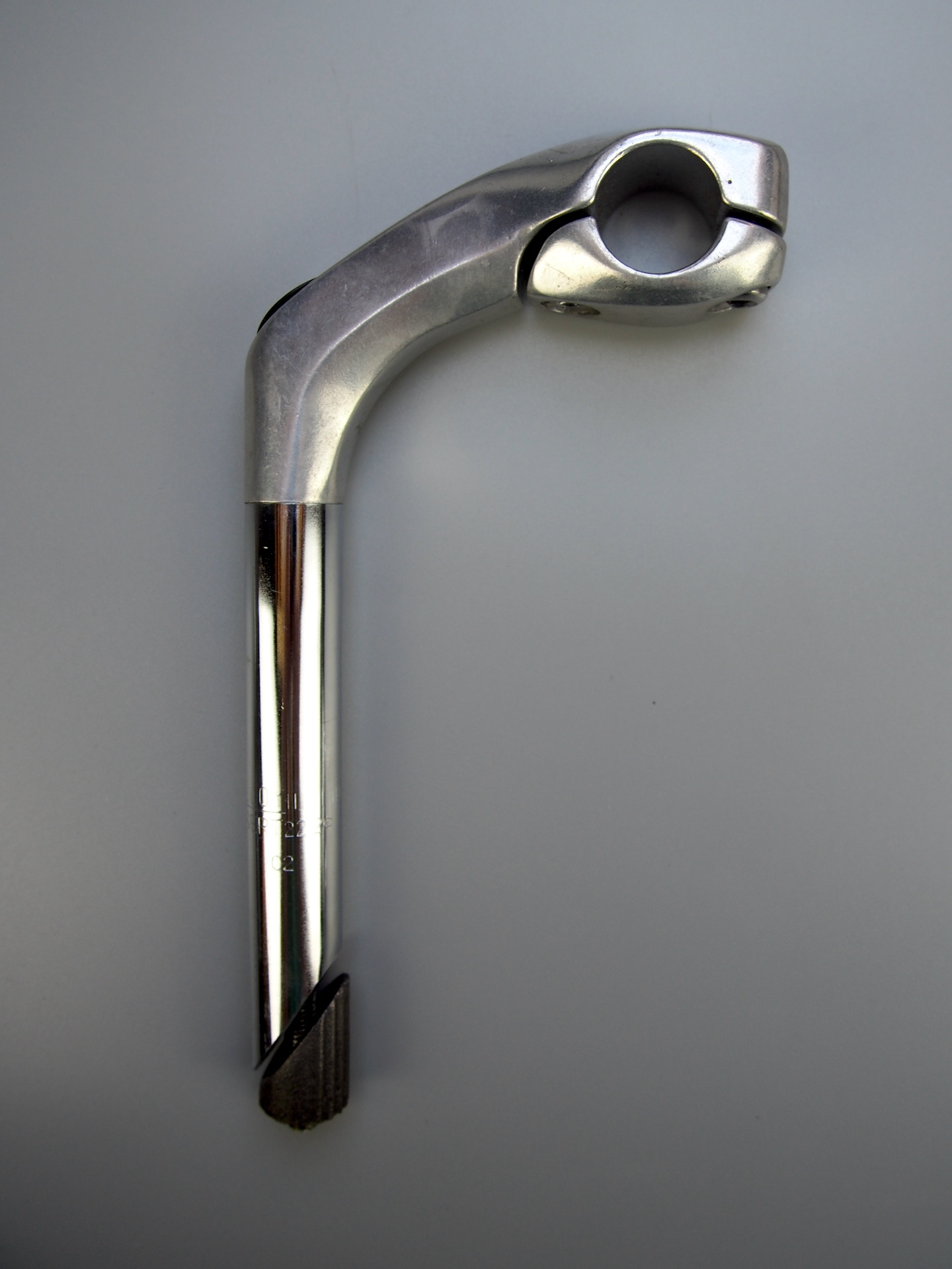 Kalloy high rise quill stem with removable face-plate– 1" x 85mm – Silver 1 Kalloy high rise quill stem with removable face-plate– 1" x 85mm – Silver