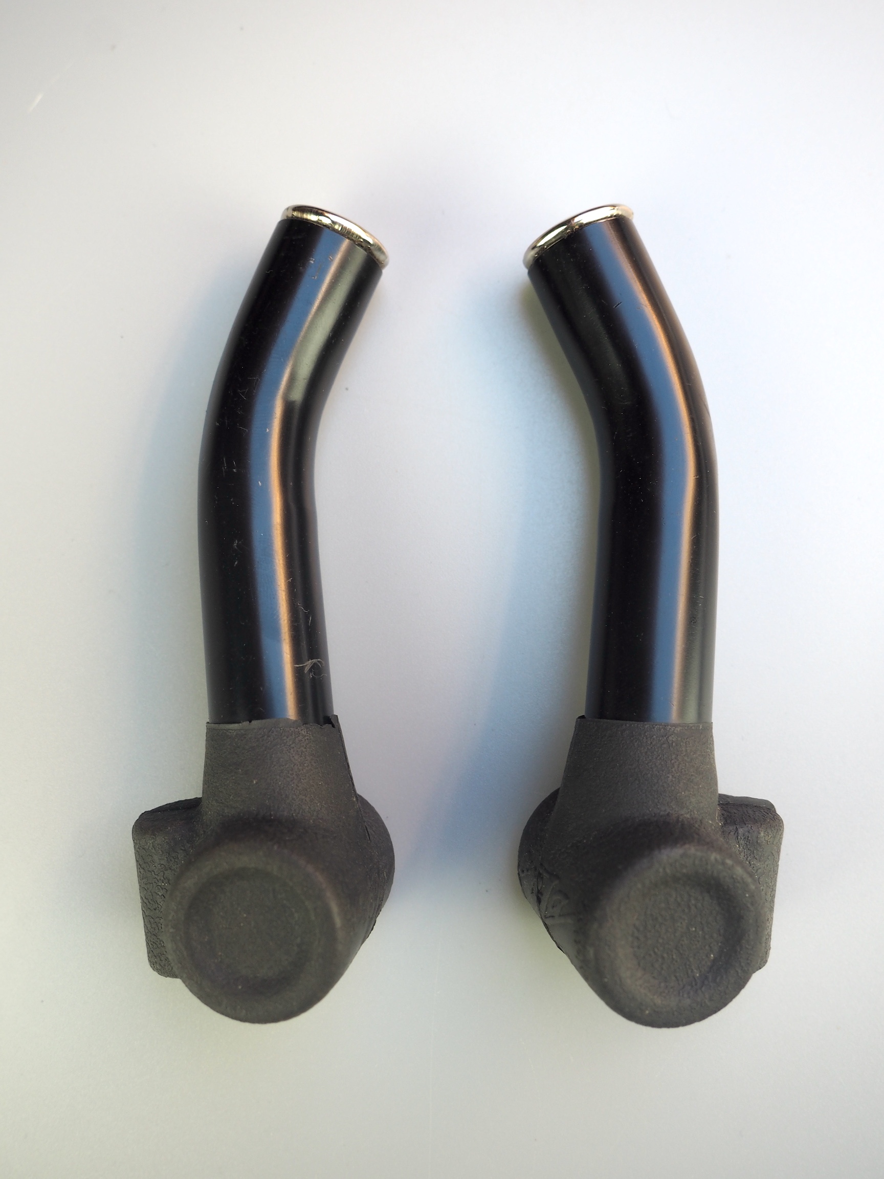 Onza Bold bar ends – Black