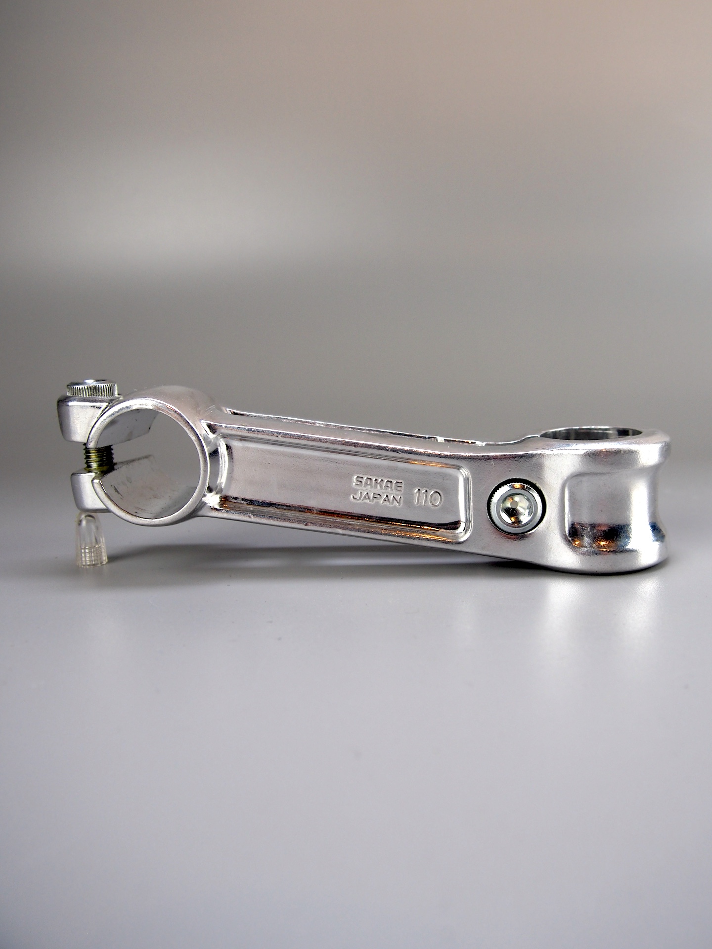 Sakae I-Beam forged ahead stem – 1" x 110mm – Silver